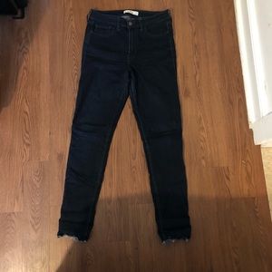 Dark blue skinny jeans